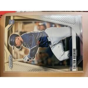 2025 Panini Prizm Baseball #291 Daulton Rushing RC Rookie Card SILVER Dodgers